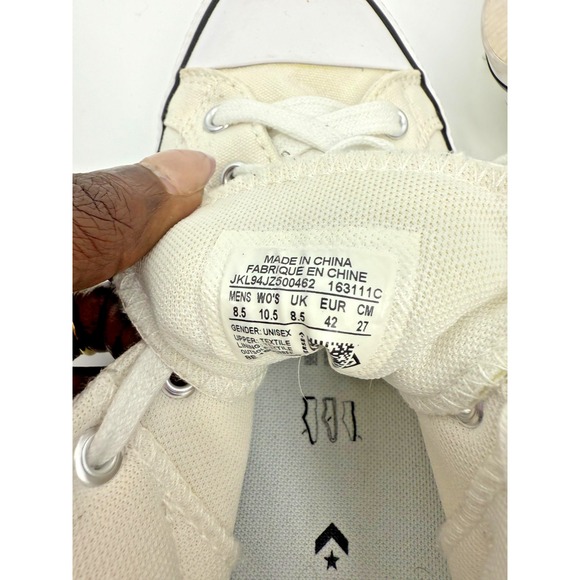 Converse Star Player Ox Reverse Low Sneakers Unisex 8.5M/10.5W Street Blokecore - Picture 5 of 7